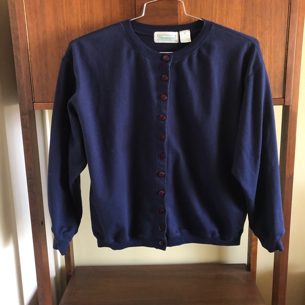 SOLD • crewneck sweatshirt cardigan